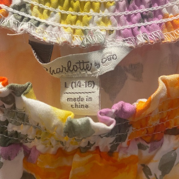 New Without Tag Teen Girl Jumsuit Size L 12-14 - Picture 4 of 4